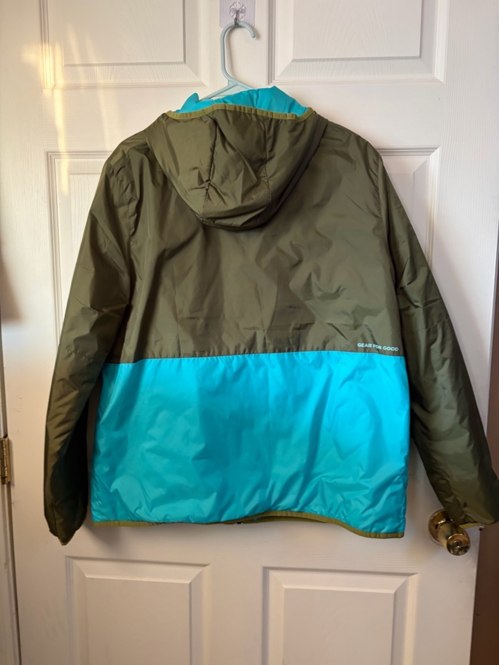 Cotopaxi reversible Teca calido Hooded Jacket Women's XL (Lafayette color) - Picture 5 of 7